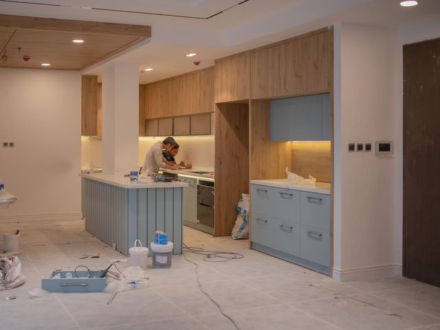 Keuken in renovatie